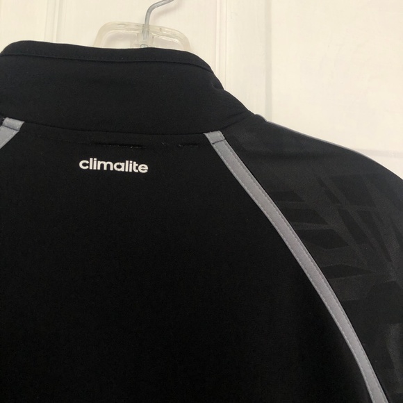 🔰❤️‍🔥 Adidas Men's Climalite Black Full Zip 3D Camo Jacket‼️ - Picture 8 of 11